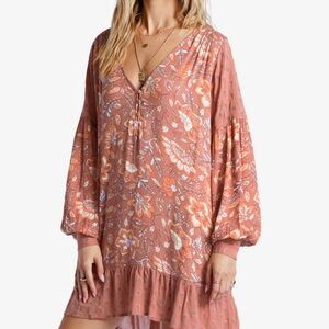NWT- Billabong Free As Can Be Babydoll Dress 👗